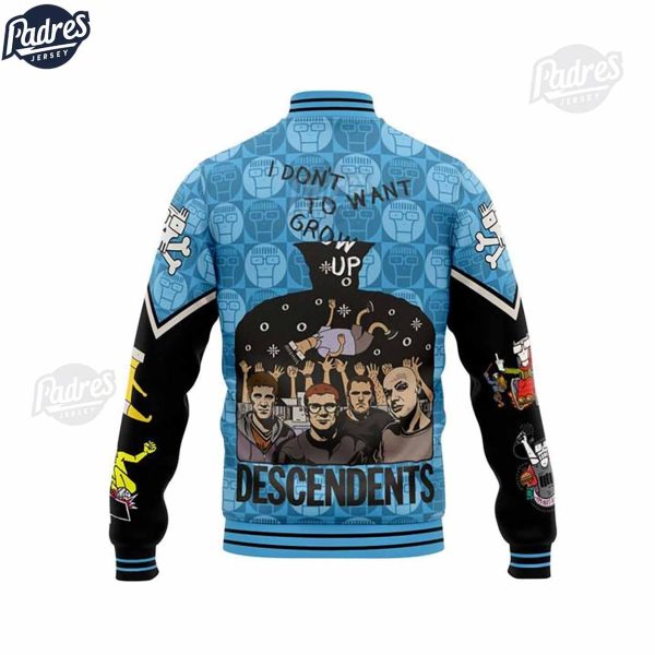 Music Decedents Baseball Jacket Trendy Style For Fans 3