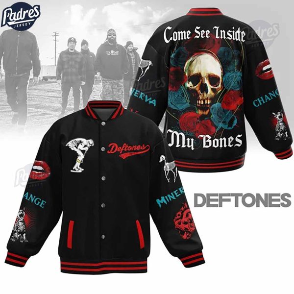 Music Deftones Baseball Jacket 1