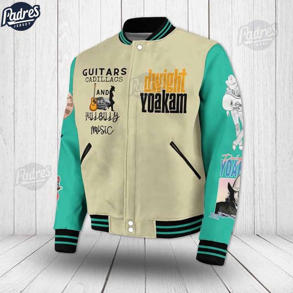 Music Dwight Yoakam Baseball Jacket 2