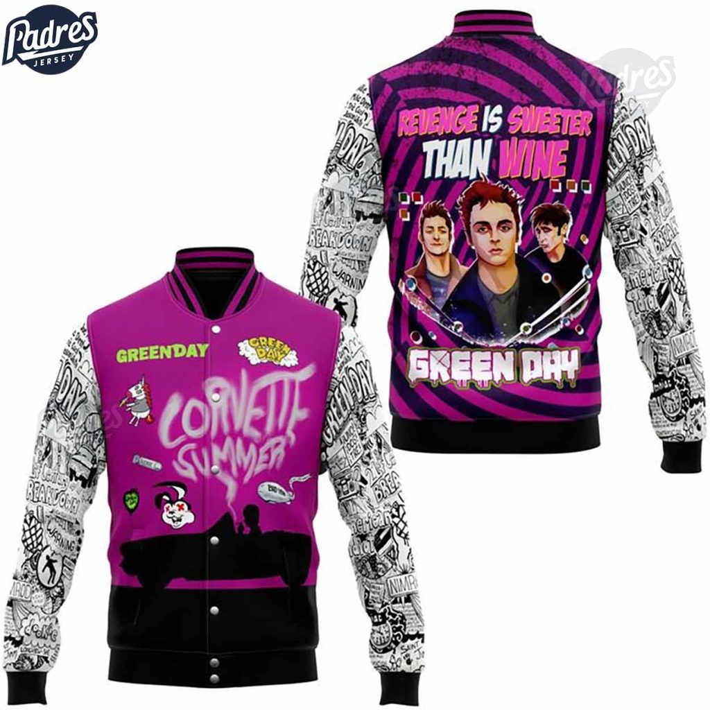 Music Green Day Band Baseball Jacket Essential Gear For Fans