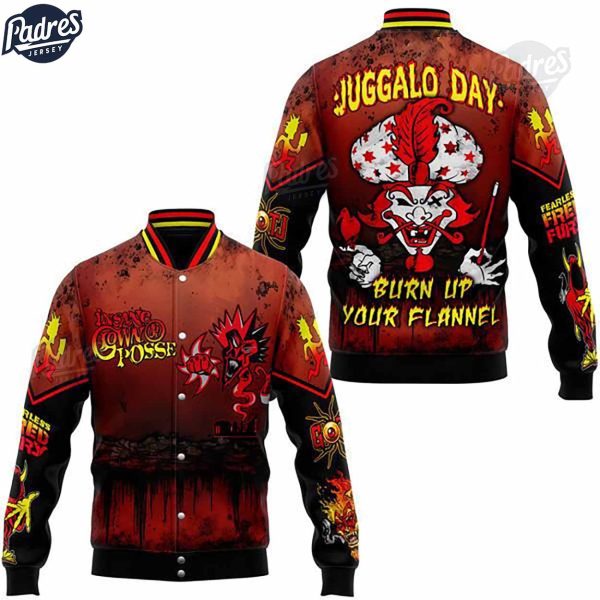 Music Insane Clown Posse Baseball Jacket Must Have Gear For Juggalos 1