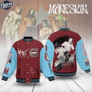 Music Maneskin Baseball Jacket 1