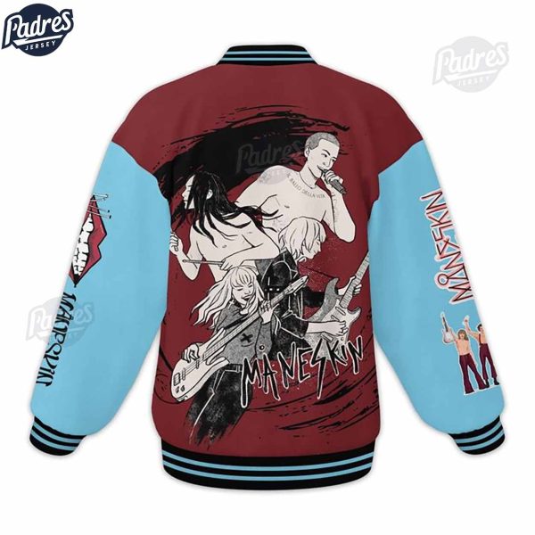 Music Maneskin Baseball Jacket 3