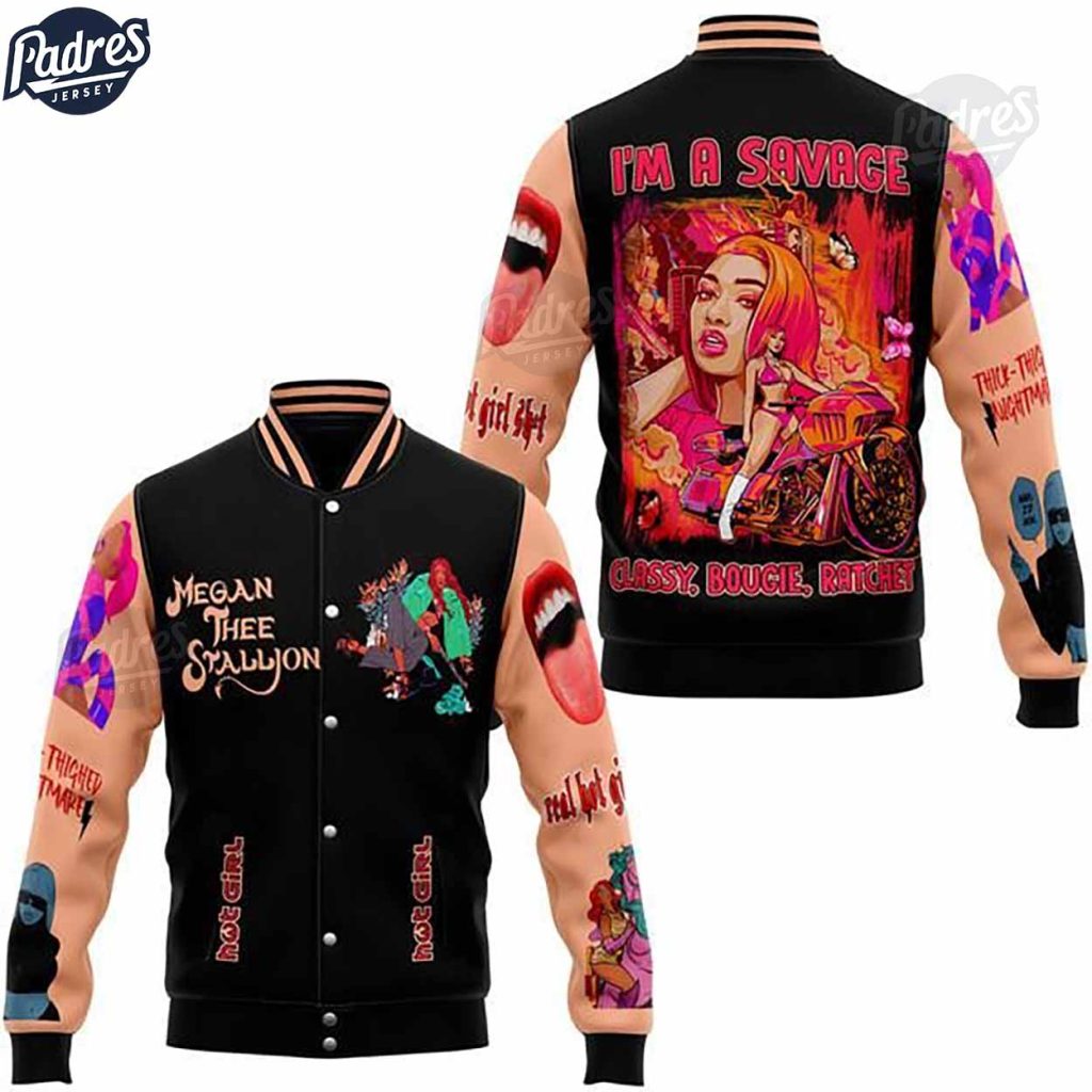 Music Megan Thee Stallion Baseball Jacket