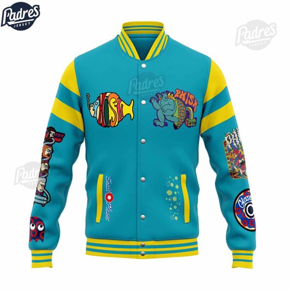 Music Phish Band Baseball Jacket Trendy Gear for Fans 2