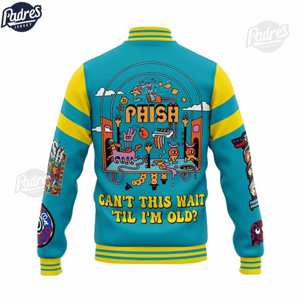 Music Phish Band Baseball Jacket Trendy Gear for Fans 3