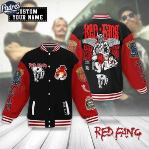 Music Red Fang Rock Band Baseball Jacket 1