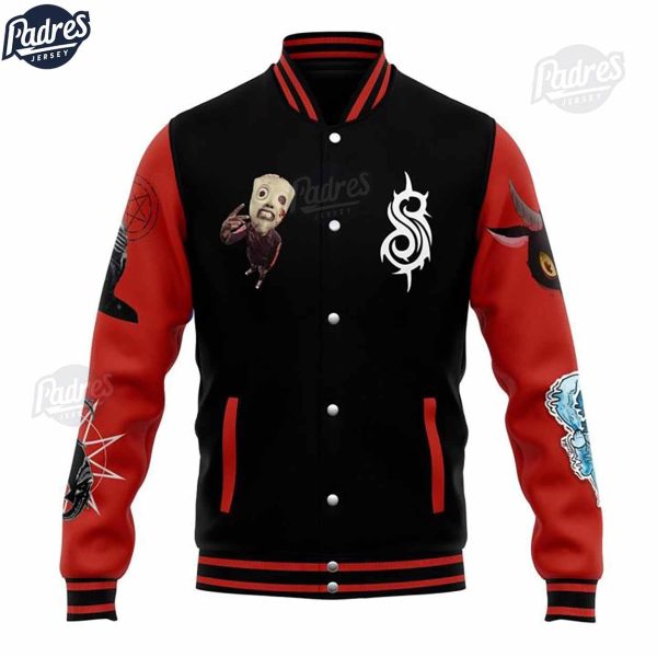 Music Slipknot Baseball Jacket Ultimate Gear For Metal Fans 2