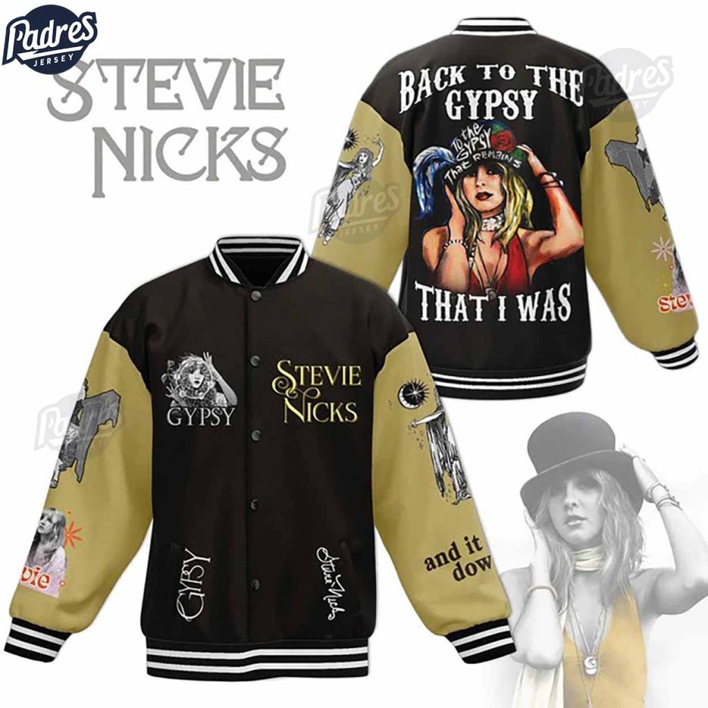 Music Stevie Nicks Baseball Jacket