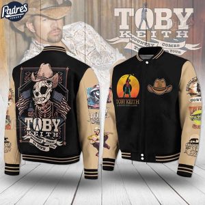 Music Toby Keith Baseball Jacket 1