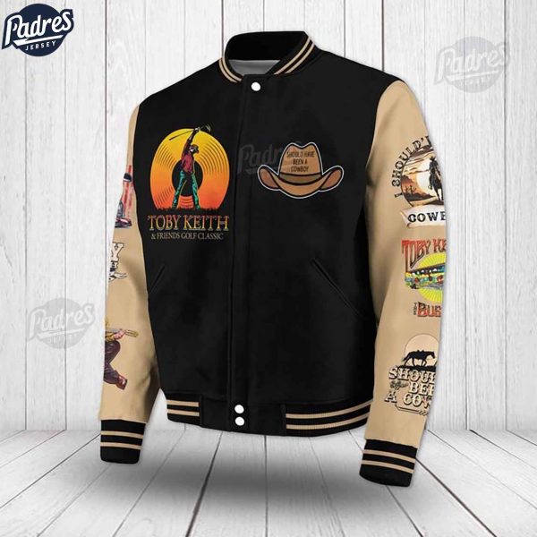 Music Toby Keith Baseball Jacket 2