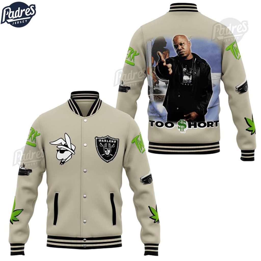 Music Too Short Rapper Baseball Jacket Classic Style For Fans