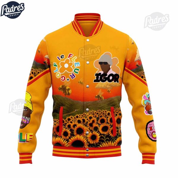 Music Tyler The Creator Baseball Jacket 3