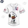 Patriot Day 9 11 Snoopy Baseball Jersey 2