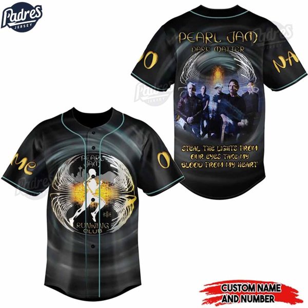 Pearl Jam Dark Matter Custom Baseball Jersey 1