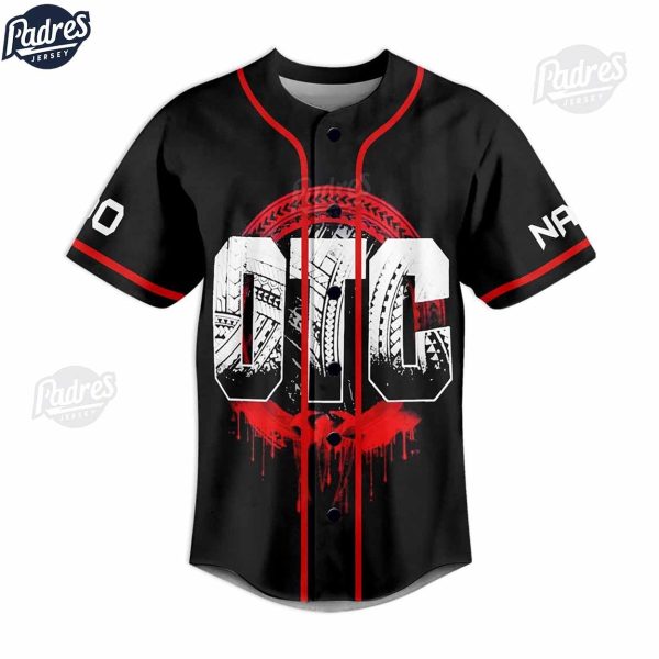 Roman Reigns OTC Original Tribal Chief Custom Baseball Jersey 1