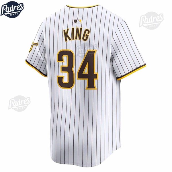 San Diego Padres Michael King Baseball Jersey 3