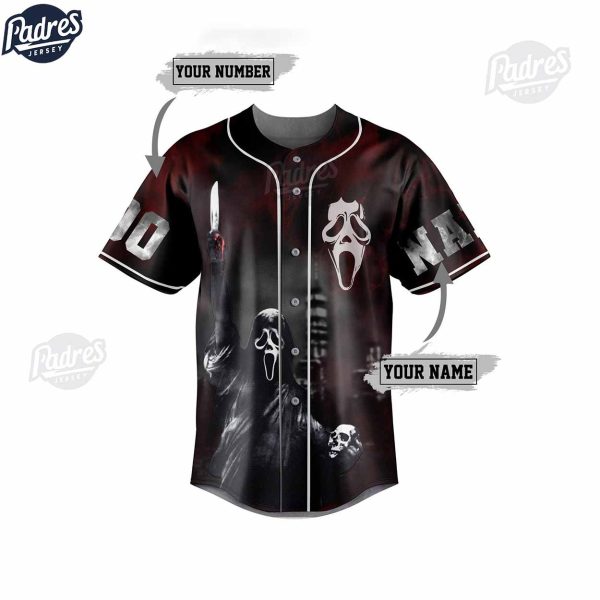 Scream Do You Like Scary Movie Custom Baseball Jersey 3