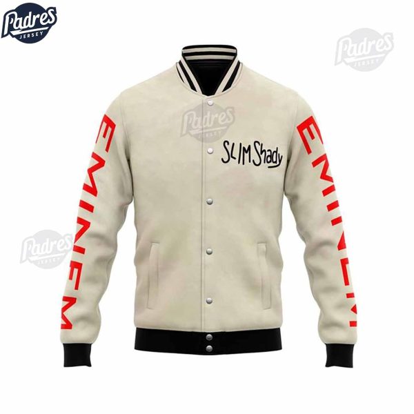 Slim Shady Eminem Baseball Jacket Style For Music Fans 2