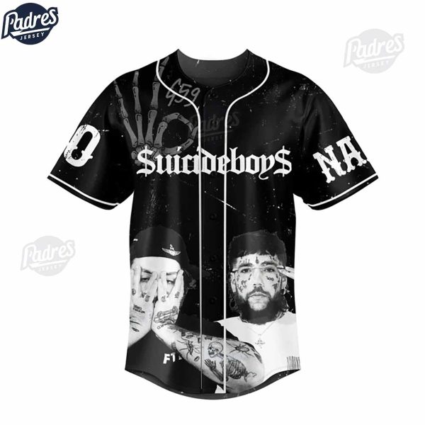 Suicideboys Grey Day Tour 2024 Baseball Jersey 4