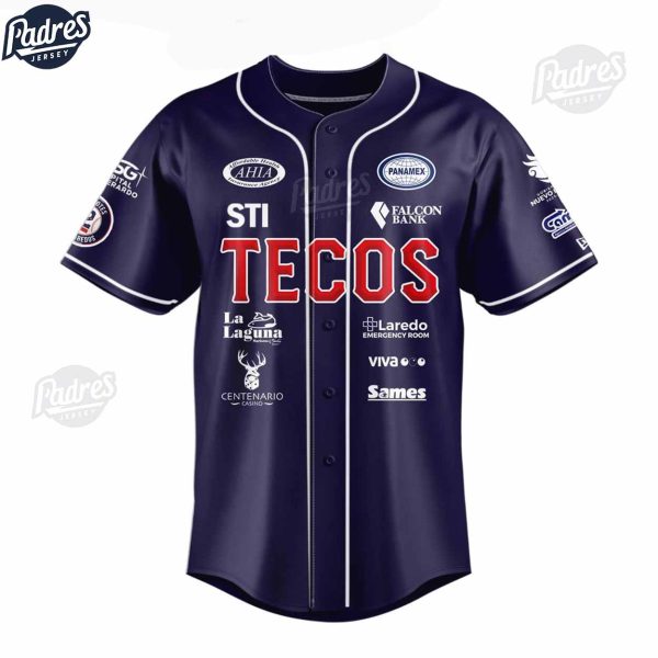 Tecolotes De Los Dos Laredos Baseball Jersey