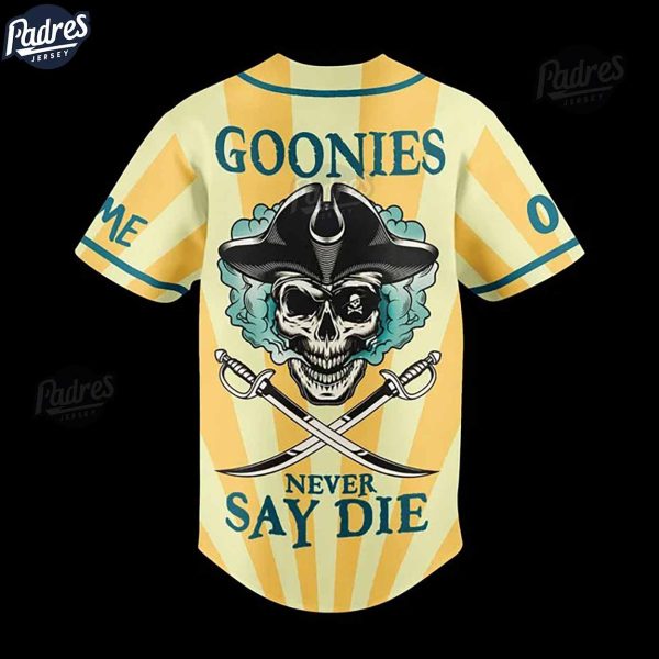 The Dirty Heads Goonies Never Say Die Custom Baseball Jersey 2