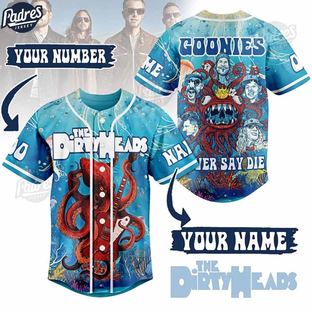 The Dirty Heads Rock Band Custom Baseball Jersey