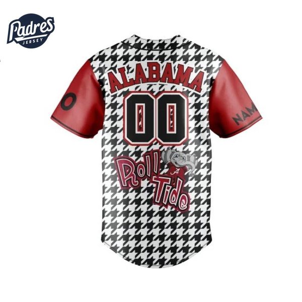 Alabama Crimson Tide Football Baseball Jersey Unique Custom 3