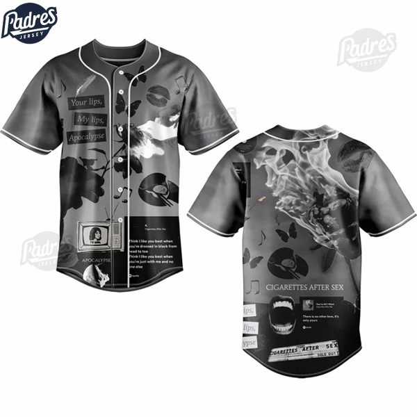 Apocalypse Cigarettes After Sex Baseball Jersey 1