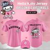 Arizona Cardinals Hello Kitty Pink NFL Baseball Jersey 1