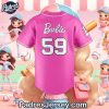 Atlanta Braves X Barbie Night Game Baseball Jersey 2