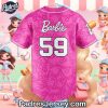 Atlanta Braves X Barbie Night Game Monogram Baseball Jersey 2