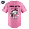 Atlanta Falcons Hello Kitty Pink NFL Baseball Jersey 3