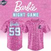 Barbie Night Game x Miami Marlins Baseball Jersey 1