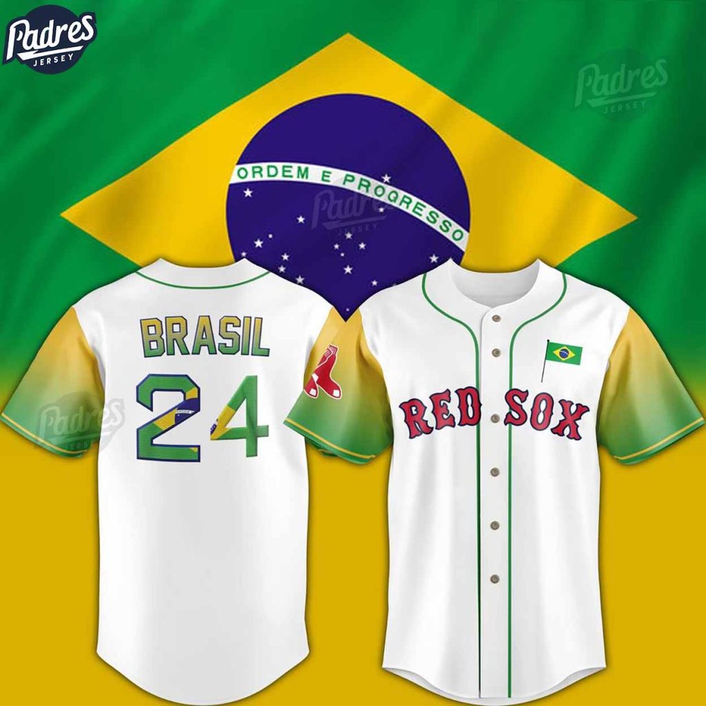 Boston Red Sox Brazil Baseball Jersey