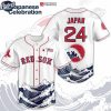 Boston Red Sox Japanese Baseball Jersey Style 1