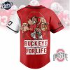 Buckeye For Life Custom Baseball Jersey 3