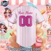 Custom Barbie X Minnesota Twins Baseball Jersey 3