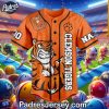 Custom Clemson Tigers Football Baseball Jersey 2