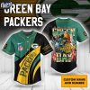 Custom Green Bay Packers NFL Baseball Jersey Style 1