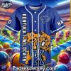 Custom Kentucky Wildcats Football Baseball Jersey 3