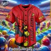 Custom Louisville Cardinals Football Baseball Jersey 2