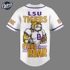 Custom Lsu Tigers Football Baseball Jersey 2