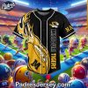 Custom Missouri Tigers Football Baseball Jersey 2