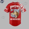 Custom Ohio State Buckeyes Football Baseball Jersey Gifts 3