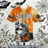 Custom Snoopy Boo Halloween Baseball Jersey 2