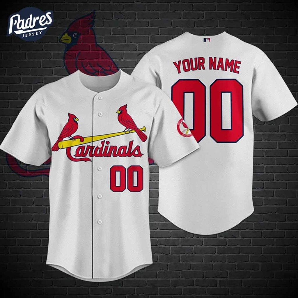 Custom St Louis Cardinals MLB Baseball Jersey