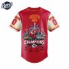 Custom Super Bowl Champions Chiefs 2024 Baseball Jersey Style 3