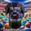 Custom Tcu Horned Frogs Football Baseball Jersey 3