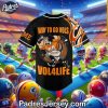 Custom Tennessee Volunteers Football Baseball Jersey 3